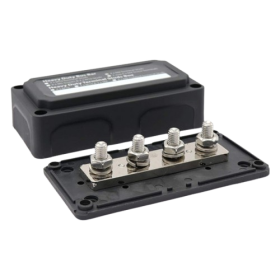 Seatronic Very high power screw connection terminal block 4 pins Black 400A