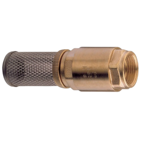 GUIDI Check valve POM/NBR Brass PN16 stainless steel basket 1 inch 1/4