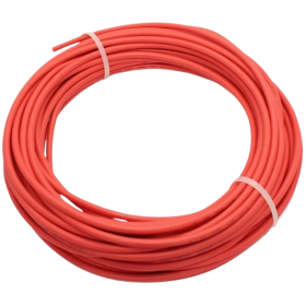 Cable solar desnudo Uniteck Unicable rojo de 4 mm² y 10 m