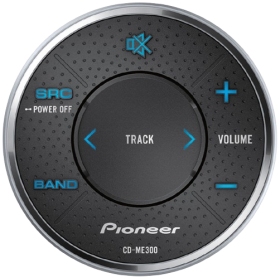 Controle remoto Pioneer Marine para cabine