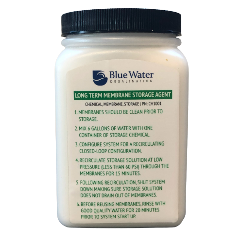 Blue Water Membrane Storage Compound