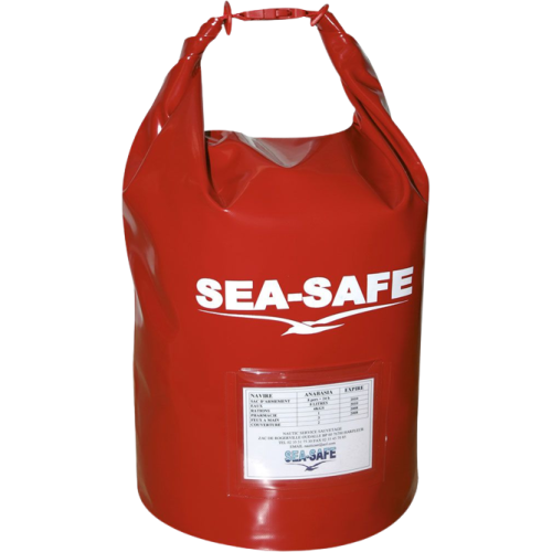 Sea-Safe Waterdichte en drijvende survivaltas Grab-Bag 6 personen