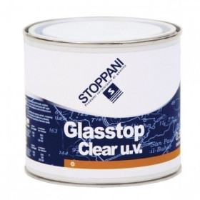 Stoppani Barniz Glasstop Base UV transparente 0,5 litros