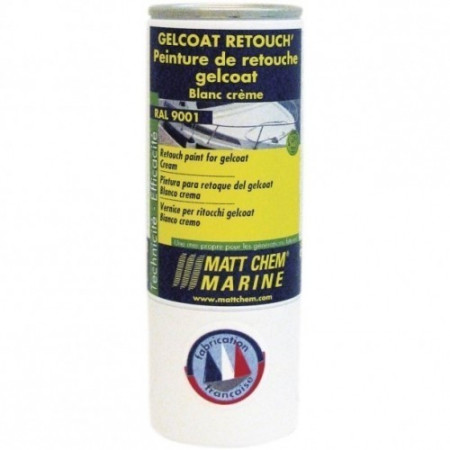 Matt chem Gelcoat aérosol blanc 9001 150ML