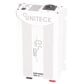 Convertidor Uniteck UNIPOWER 1800.12 PRO 12V 230V 1800W