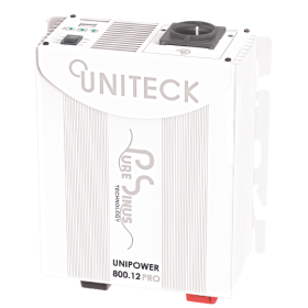 Convertitore Uniteck UNIPOWER 800.12 PRO 12V 230V 800W