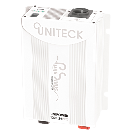 Convertidor Uniteck UNIPOWER 1200.24 PRO 24V 230V 1200W