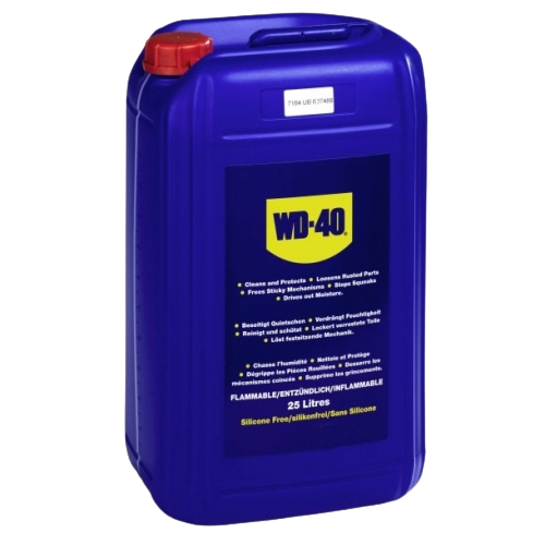 Recipiente 25L de produto multifuncional WD40