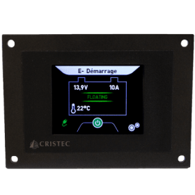 Cristec 2.5" remote YPOWER color touchscreen display