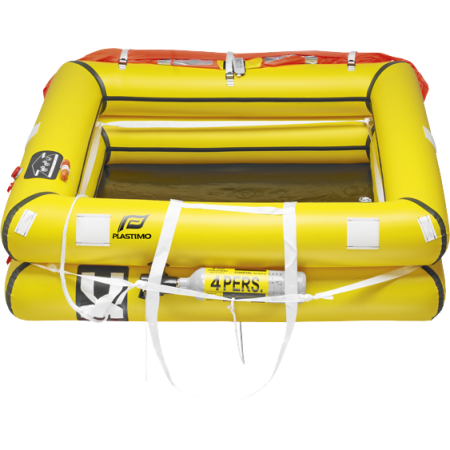 Plastimo Coastal Raft Coastal 4 pessoas na mala