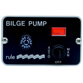 Rule On/Off/On 12V-Bedienfeld mit Kontrollleuchte