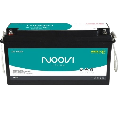 Batería de servicio de litio Noovi 12V 200A.h