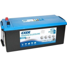 Batteria Exide Doppia AGM 12V 240A