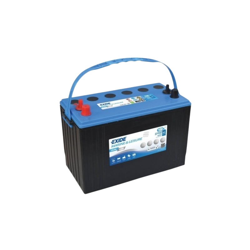 Exide Batterie Dual Agm V A Sur La Boutique Aquanautique Com