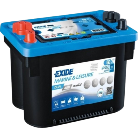 Exide Dual AGM 12V 50A Battery