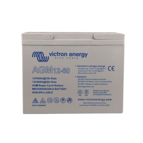 Batería Victron AGM 12V/60Ah Ciclo Profundo (M8)