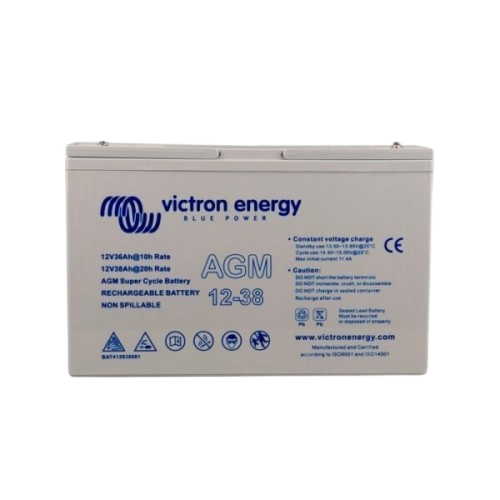 Batería Victron AGM 12V/38Ah Ciclo Profundo (M8)