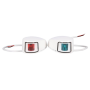 Hella Marine Navigation light NaviLED DeckMount 112.5° red and green 2mn - white