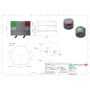 Lopolight Dreifarbiges Navigationslicht 1 min und Festmachen - horizontale Montage - eloxiertes Aluminium