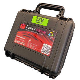 Batteria portatile al litio PowerTech PowerMove 12V 50Ah