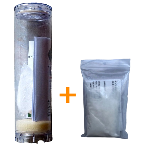 Dessalator Pack Sterilizing cartridge ST2 + Sterilizing dose