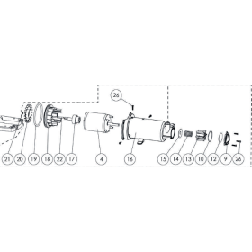 Sanimarin SFA Bloc moteur pour Maxlite 24V