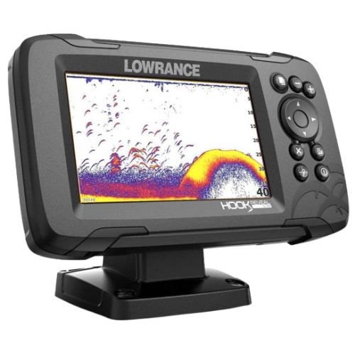 Lowrance HOOK Reveal 5 con transductor HDI de 83/200 kHz