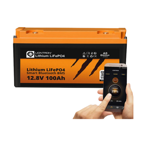 LIONTRON LiFePO4 Batterij LX Smart BMS 12,8V 100Ah