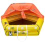 Plastimo Transocean offshore jangada ISO 9650-1 8 lugares em Sup bag às 24h