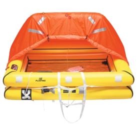 Plastimo Transocean Offshore-Floß ISO 9650-1 6 Plätze in Sup-Tasche um 24 Uhr