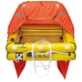 Jangada offshore Plastimo Transocean ISO 9650-1 4 lugares em Sup bag às 24h