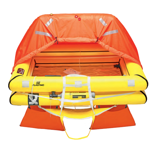 Plastimo Coastal Raft Transocean ISO Ibiza 4 plaatsen in container