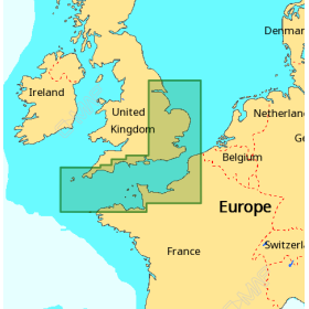 C-MAP 4D Chart - English Channel to River Humbe