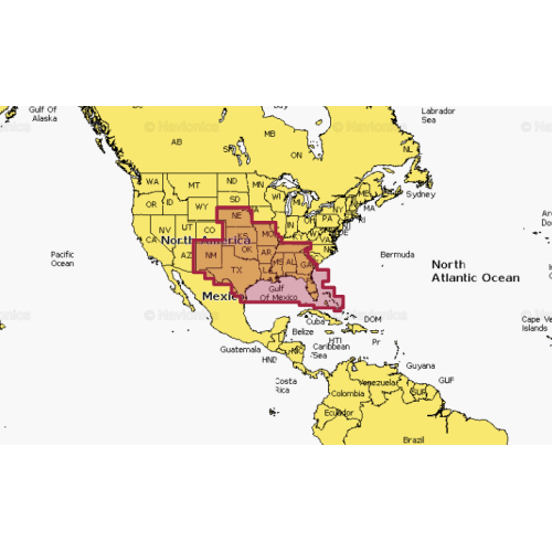 Navionics Platinum+ US South chart