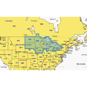 Navionics Platinium+ USA North Karta