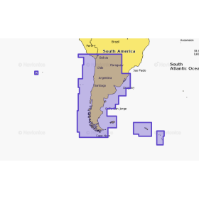 Navionics Platinium+ Karta över Chile, Argentina och Påskön.