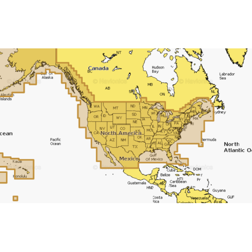 Navionics Platinum+ US & Coastal Canada Chart