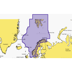 Karta över Navionics Platinium+ Norge