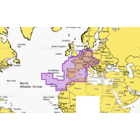 Navionics Platinium+ Kaart Europa, Centraal en West