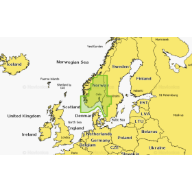 Navionics Platinum+ Oslo, Skagerrak & Haugesund Chart