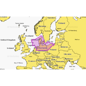 Navionics Platinium+ Danmark och Tyskland, North Chart