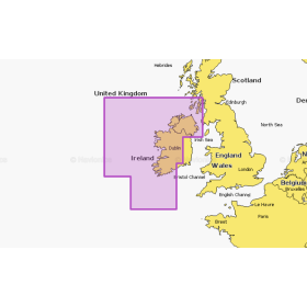 Gráfico Navionics Platinum+ da Costa Oeste da Irlanda