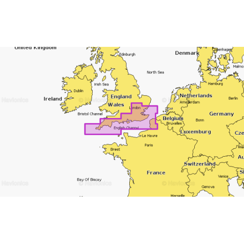 Navionics Platinum+ kaart Engeland, zuidkust