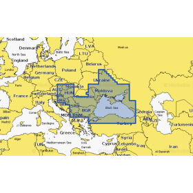 Gráfico Navionics Platinum+ Mar Negro e Mar de Azov