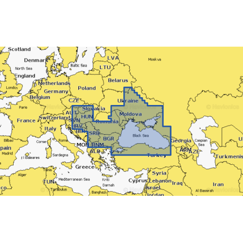 Carte Navionics Platinium+ Mer Noire & Mer d'Azov