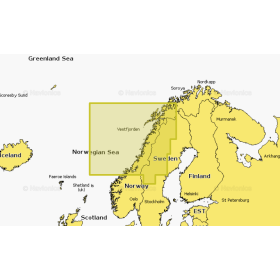 Carta Navionics Platinium+ Noruega, Trondheim para Tromso