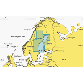 Mapa Navionics Platinum+ Golfo de Bótnia