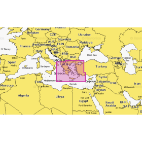 Carte Navionics Platinium+ Mer Égée, Mer de Marmara