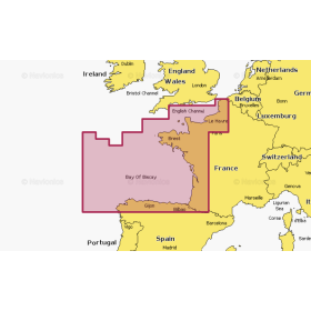 Gráfico Navionics Platinum+ Golfo da Biscaia