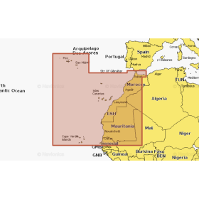 Carte Navionics Platinium+ Afrique, Nord-Ouest